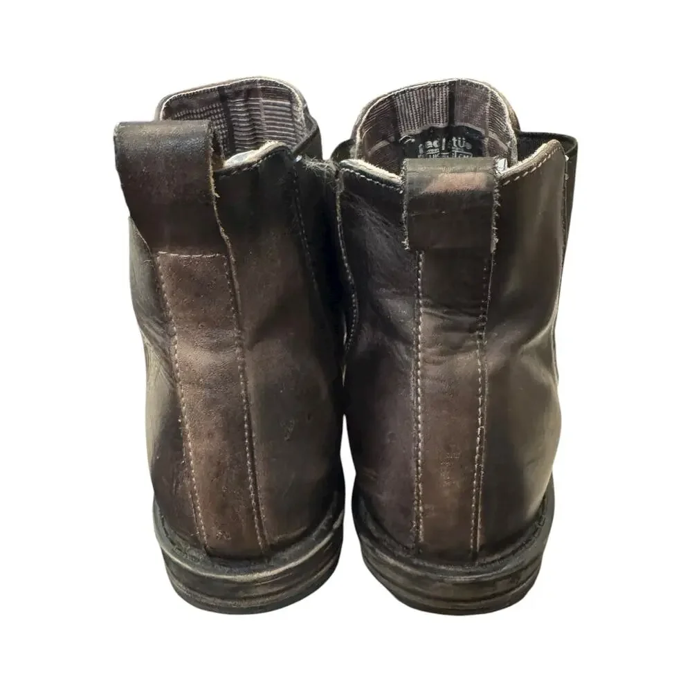 BED|STÜ Nando Men’s 8 Brown Leather Chelsea Ankle Boots EU 41